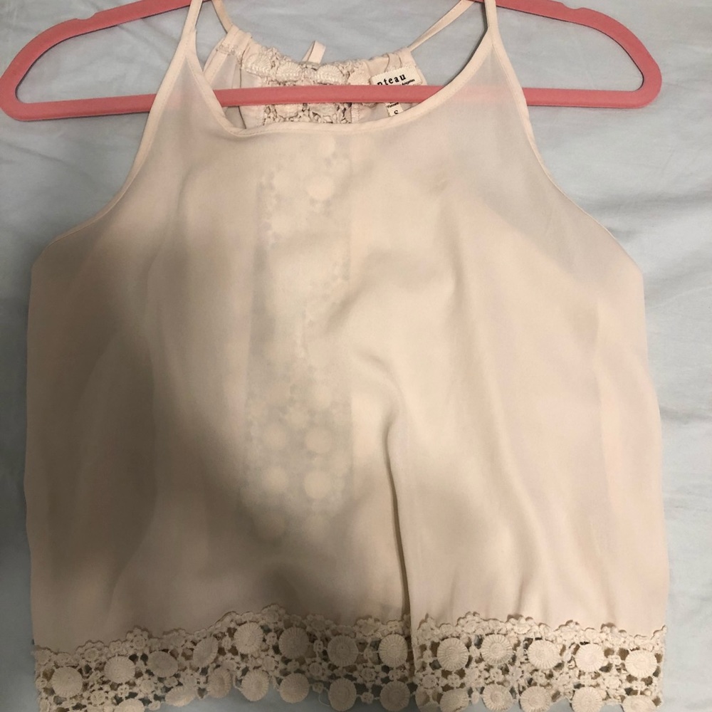 sheer tank top